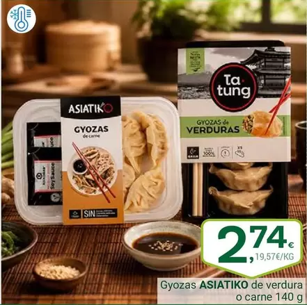 Asiatiko - Gyozas De Verdura O Carne