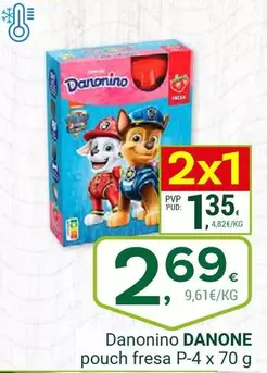 Danone - Danonino Pouch Fresa