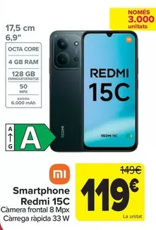 Xiaomi - Smartphone Redmi 15C