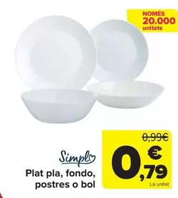 Simply - Plata Llano