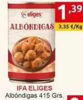 Ifa Eliges - Albondigas