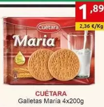 Cuétara - Galletas Maria