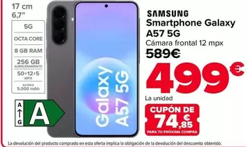 Samsung - Smartphone Galaxy A57 5g