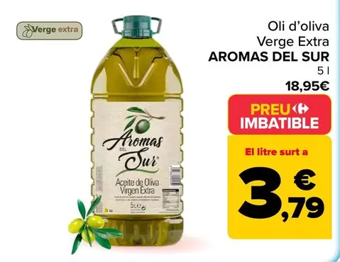 Aromas Del Sur - Aceite De Oliva Virgen Extra