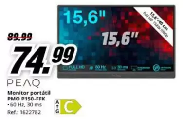 MS - Monitor Portatil Pmo P150-FFK