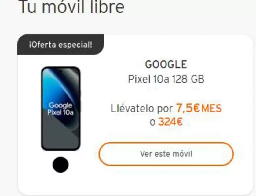 Google - Pixel 10a 128 Gb