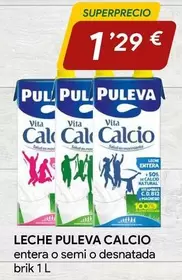 Puleva - Leche Calcio Entera O Semi O Desnatada