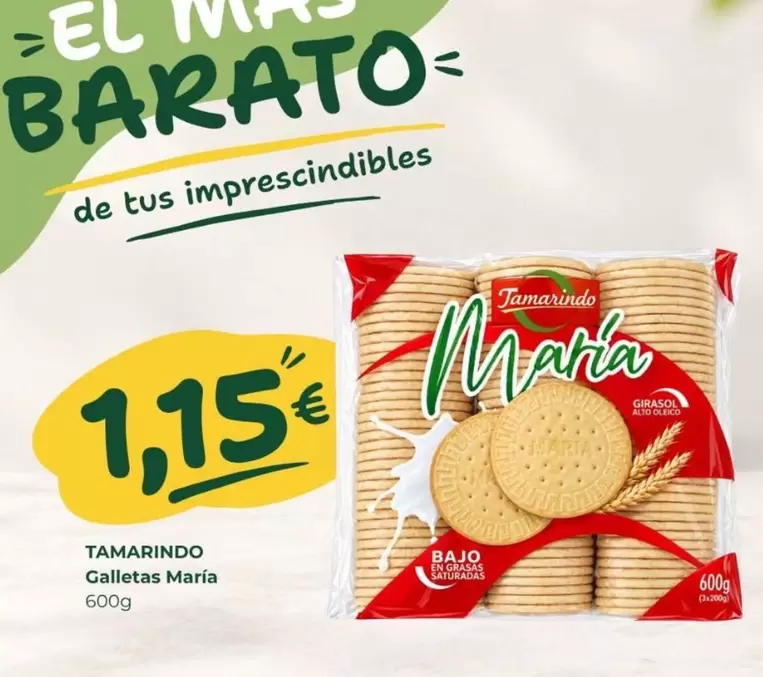 Tamarindo - Galletas María