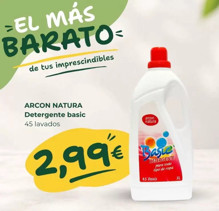 Arcón Natura - Basic Detergente