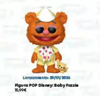 Funko - Figura Pop Disney: Baby Fozzle