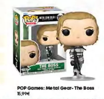 Funko - Pop! Games: Metal Gear-The Boss