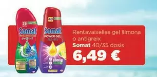 Somat - Rentavaixelles Gel Llimona O Antigreix