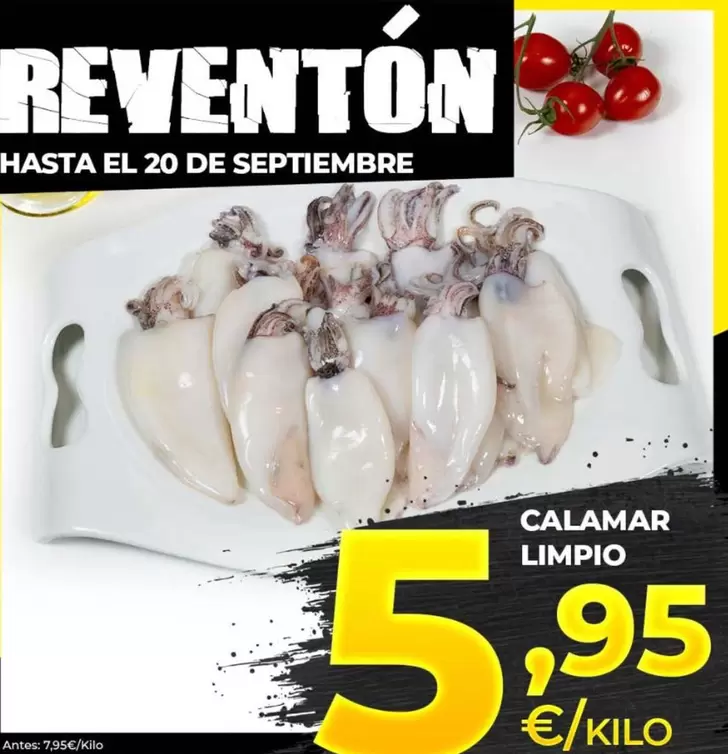 Calamar Limpio
