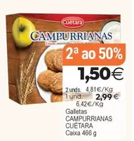 Cuétara - Campurrianas Galletas