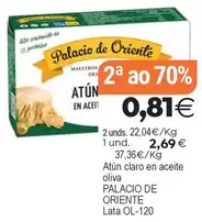 Palacio de Oriente - Atún Claro En Aceite Oliva