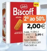 Lotus - Xeado Bombón Biscoff