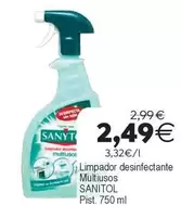Sanytol - Limpador Desinfectante Multiusos