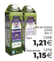 Larsa - Leite Sen Lactosa
