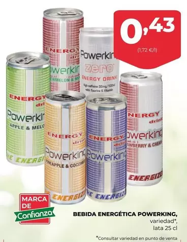 powerking - Bebida Energética