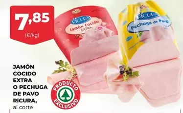 Ricura - Jamón Cocido Extra O Pechuga De Pavo