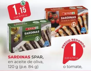 Spar - Sardinas
