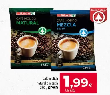 Spar - Cafe Molida Natural O Mezcla