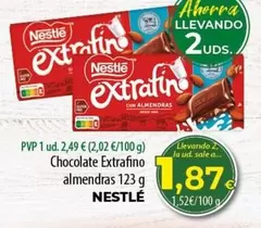 Nestlé - Chocolate Extrafino Almendras