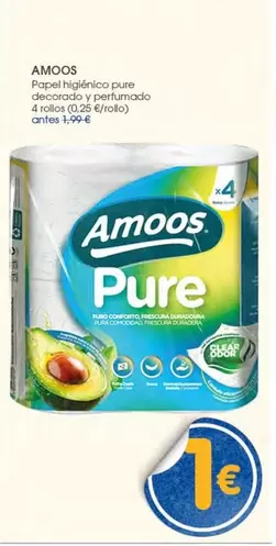 Amoos - Papel Higienico Pure