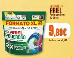 Ariel - Detergentes Poderoso Color