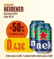 Heineken - Cerveza 0,0%