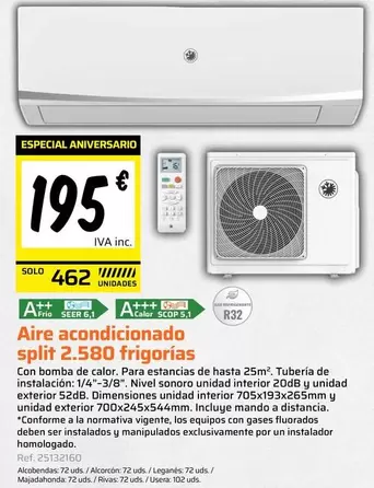 Solo - Aire Acondicionado Split