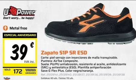 Free - Zapato Sip Sr Esd