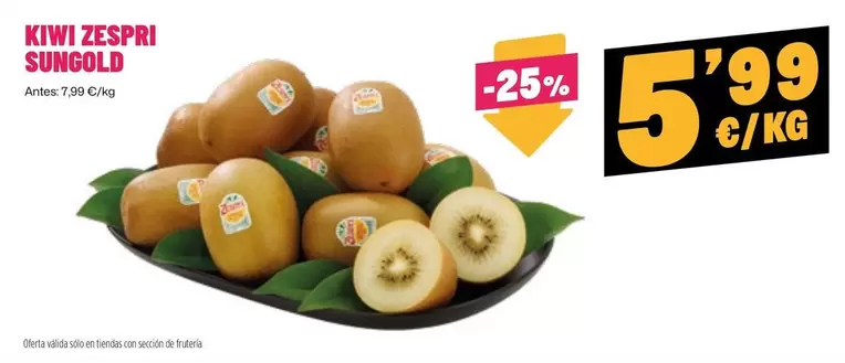 kiwi - Kiwi Zespri Sungold