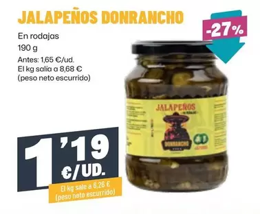 Donrancho - Jalapenos