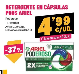 Ariel - Detergente En Capsulas Pods