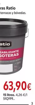 Ratio - 15 Litros