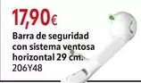 Sistema - Barra De Seguridad Con Ventosa Horizontal