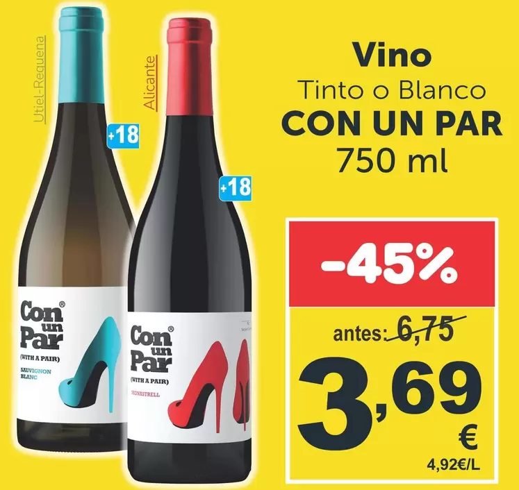 Blanco - Vino Tinto O