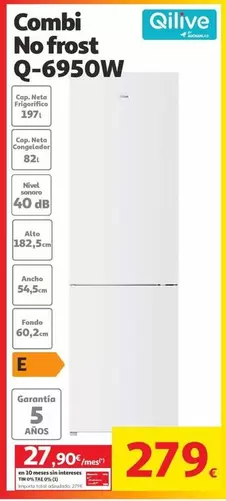 quilive - Combi No Frost Q-6950W
