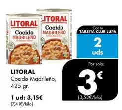 Litoral - Cocido Madrileno