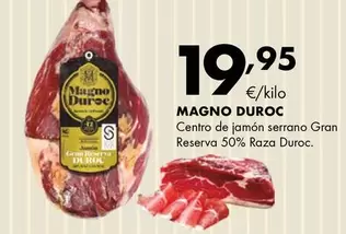 Magno Duroc - Centro De Jamon Serrano Gran Reserva 50% Raza