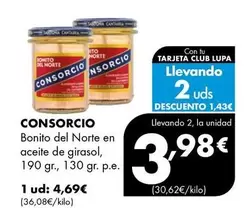 Consorcio - Bonito Del Norte En Aceite De Girasol