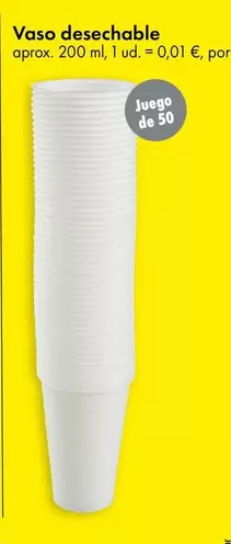 Vaso Desechable