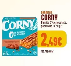Corny - Barritas 0% Chocolate