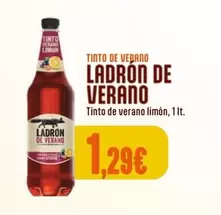 Ladrón De Verano - Tinto De Verano Limon