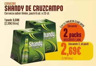 Shandy - Cerveza Sabor Limón