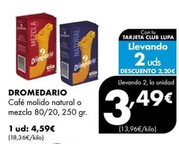 Dromedario - Cafe Molido Natural O Mezcla