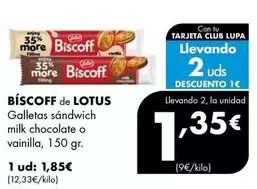 Biscoff/Lotus - Galletas Sandwich Milk Chocolate