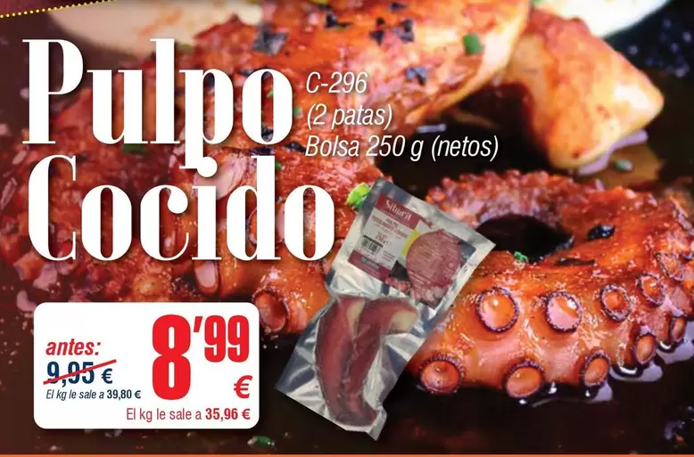 Pulpo Cocido