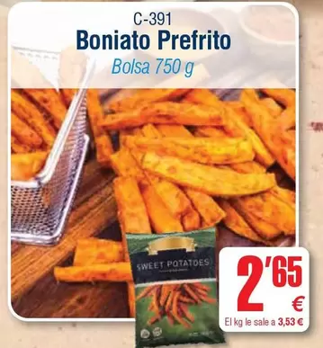 Boniato Prefrito